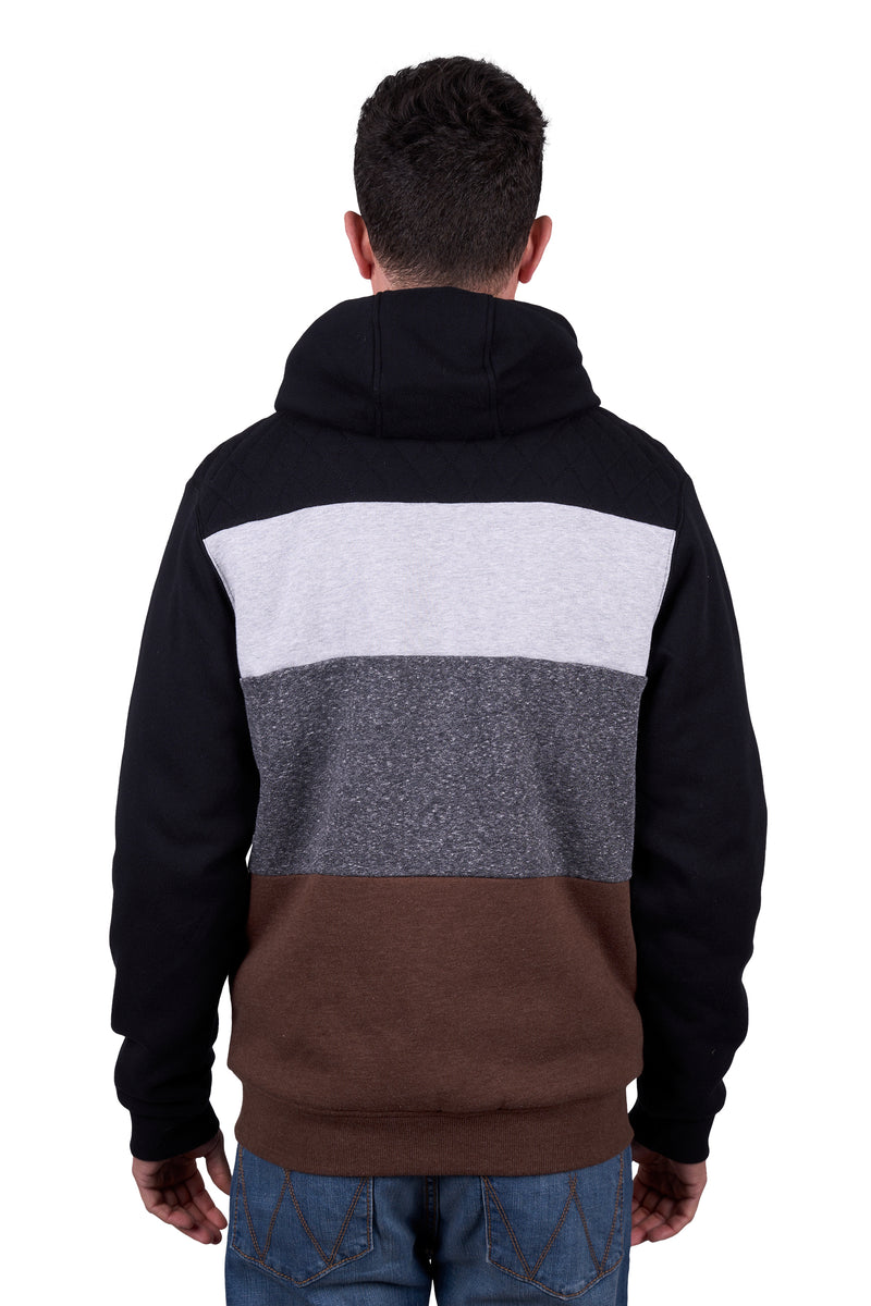 Thomas Cook Men’s Eric Zip Through Hoodie - Black/Multi