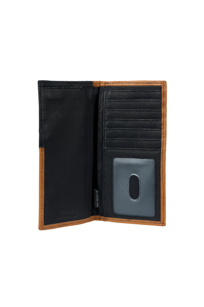 Wrangler Sawyer Rodeo Wallet - Tan/Black – Assef's