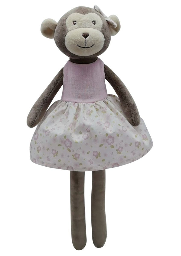 LITTLE CLOUD- PLUSH TOY GIRL MONKEY-MILA