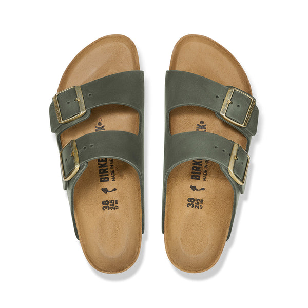 Birkenstock Arizona Thyme Oiled Leather- Regular