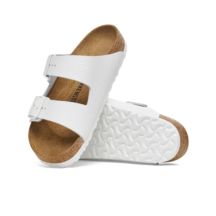 Birkenstock Arizona White - Smooth Leather Regular