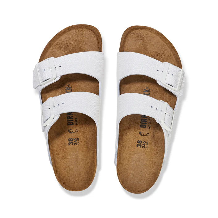 Birkenstock Arizona White - Smooth Leather Regular