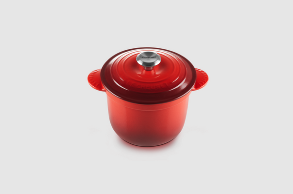 Le Creuset Cast Iron Cocotte Every with Stone inner Lid 18CM/2L - Cerise