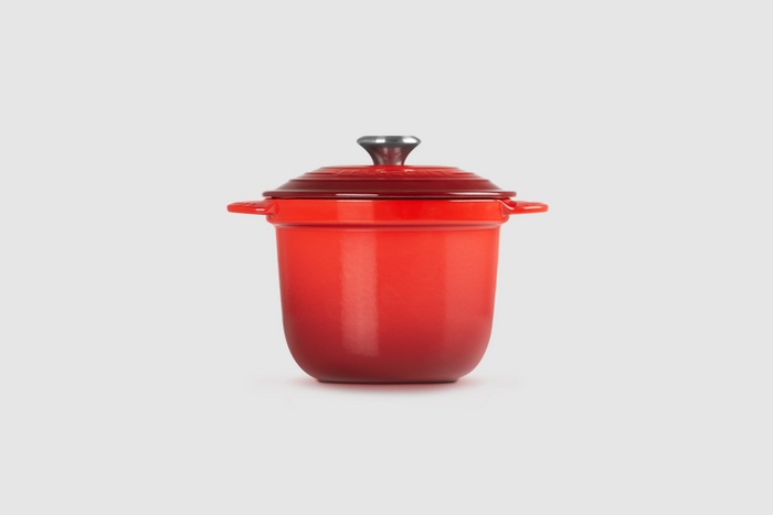 Le Creuset Cast Iron Cocotte Every with Stone inner Lid 18CM/2L