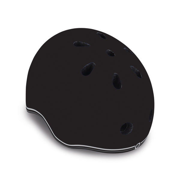 GOBBLER KIDS HELMET WITH  LED LIGHTS- BLACK