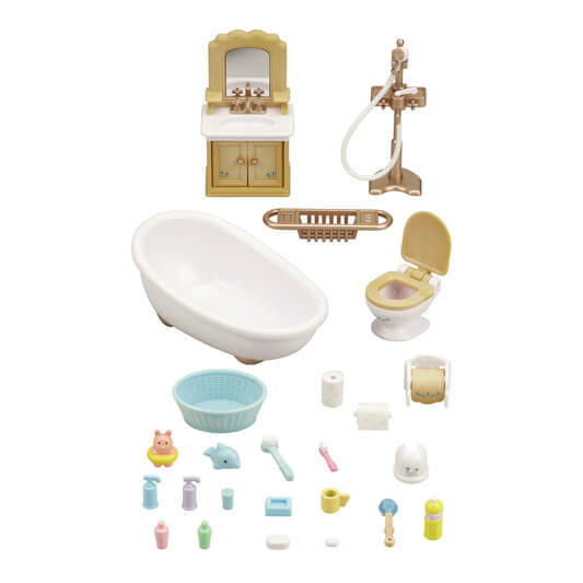 Sylvanian Families Country Bathroom Set