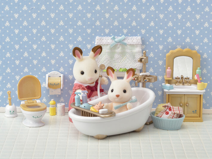 Sylvanian Families Country Bathroom Set