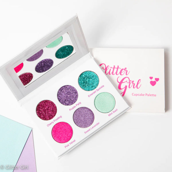 Glitter Girl Cupcake Mini Palette