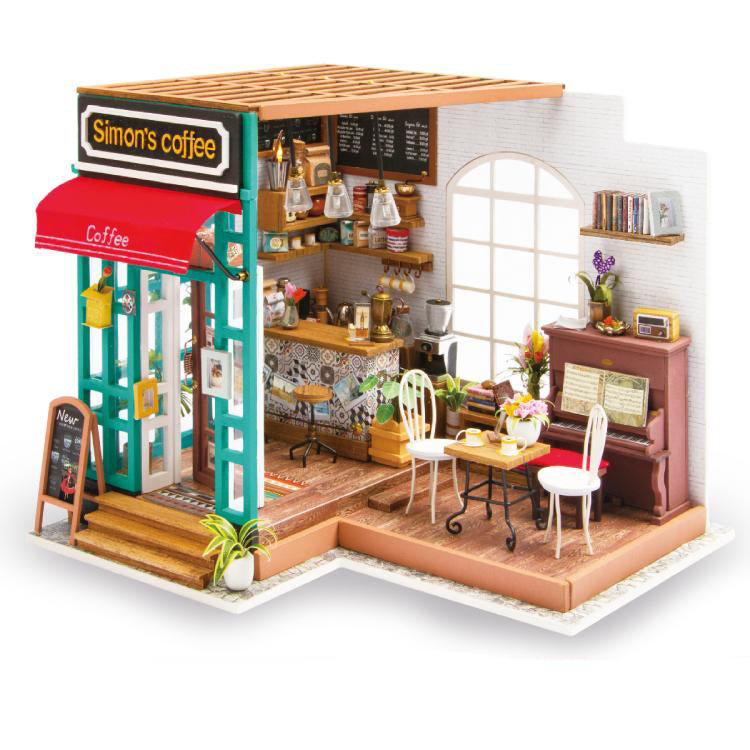ROBOTIME ROLIFE DIY MINI HOUSE SIMON'S COFFEE