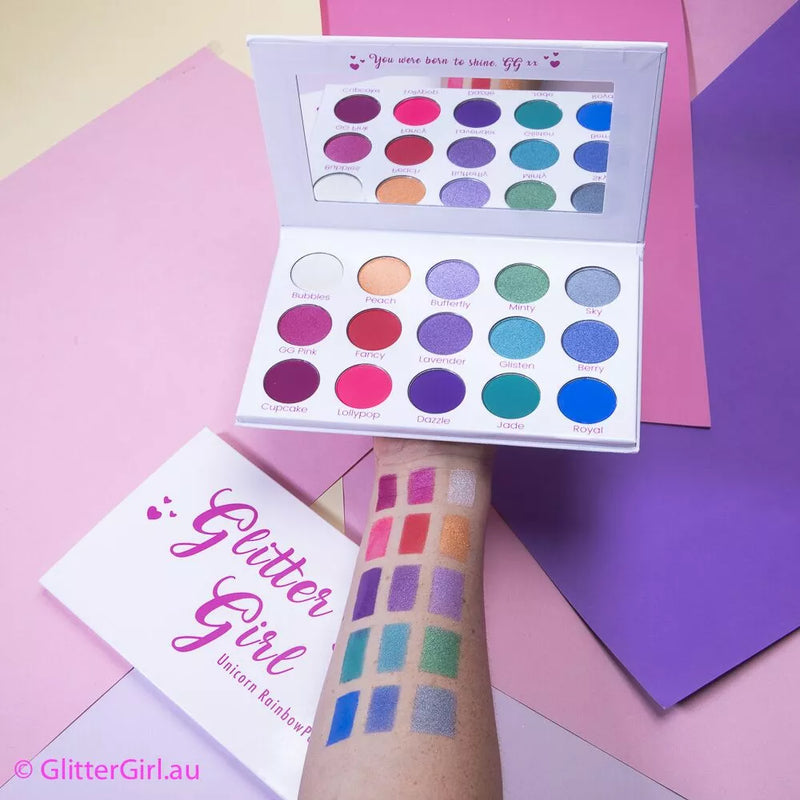 GLITTER GIRL UNICORN RAINBOW PALETTE