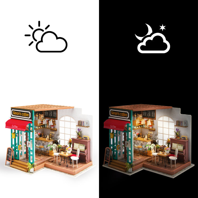 ROBOTIME ROLIFE DIY MINI HOUSE SIMON'S COFFEE