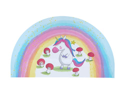 Maxwell and Williams Jedda Robaard Magical Tales Placemat Semi Circle- Unicorn