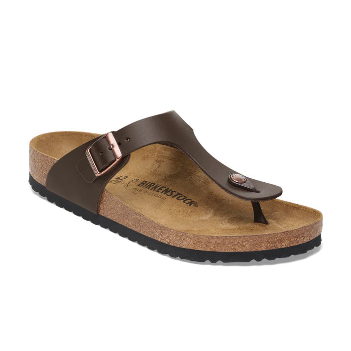 Birkenstock Gizeh Dark Brown - Smooth Leather Regular