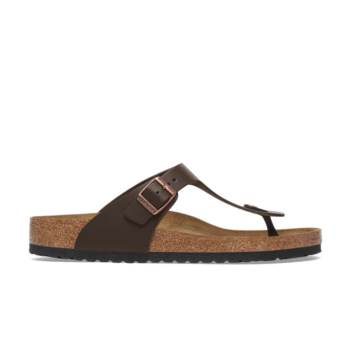 Birkenstock Gizeh Dark Brown - Smooth Leather Regular
