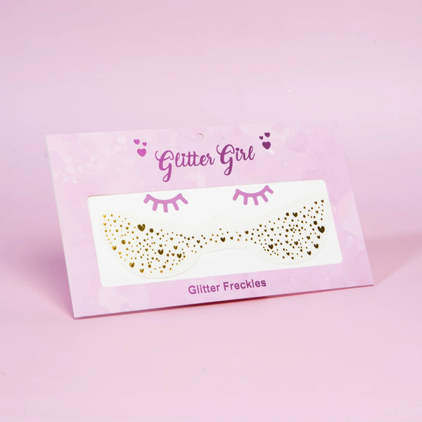 Glitter Girl Glitter Freckles Heart