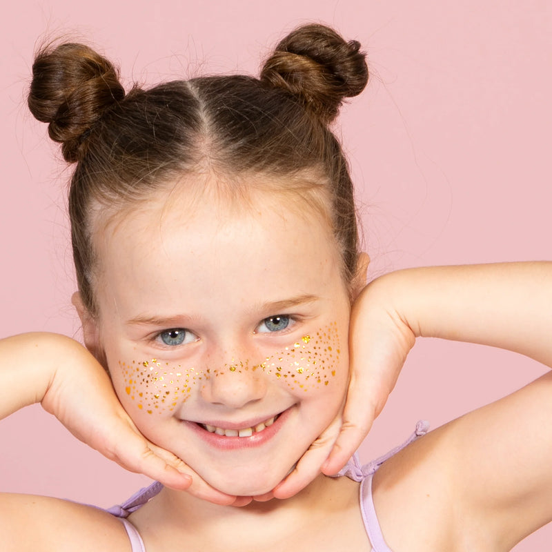 Glitter Girl Glitter Freckles Heart