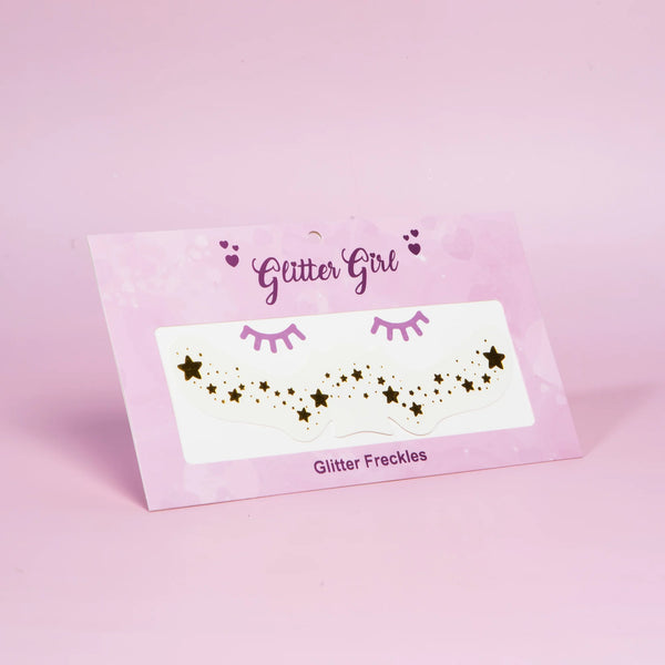 Glitter Girl Glitter Freckles Stars