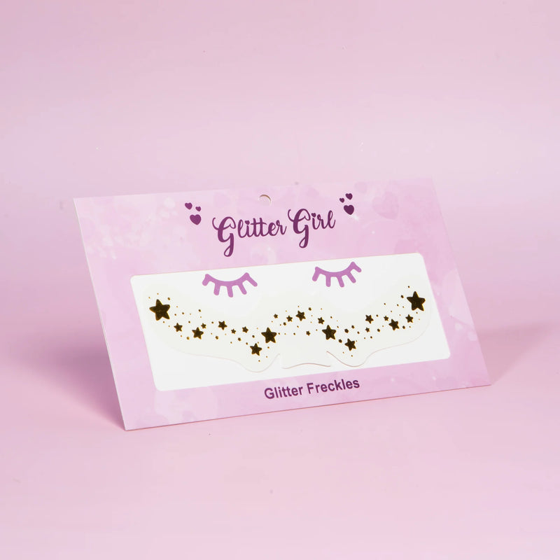 Glitter Girl Glitter Freckles Stars