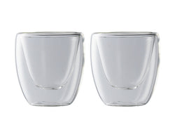 Maxwell & Williams Blend Double Wall Espresso Cup 80ML Set of 2 Gift Boxed