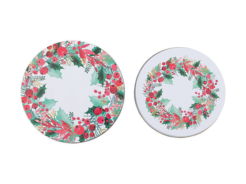 Maxwell & Williams Merry Berry Tin Set Of 2 Gift Boxed