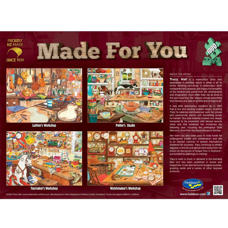 HOLDSON MADE FOR YOU TOYMAKER'S WORKSHOP 1000PC