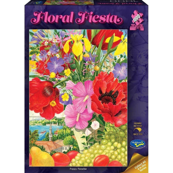HOLDSON - FLORAL FIESTA POPPY PARADISE 1000PC