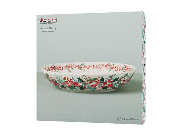 Maxwell & Williams Merry Berry Serving Bowl Gift Boxed