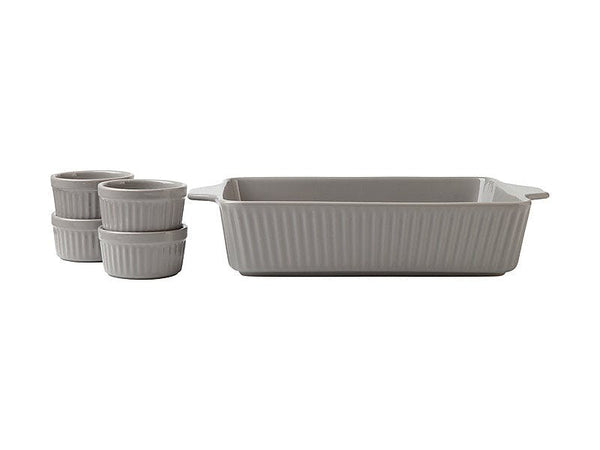 Maxwell & Williams Radiance Bakeware Set 5pc Grey Gift Boxed