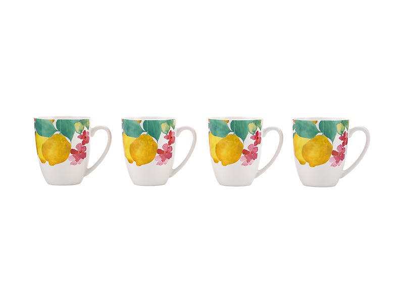 Maxwell & Williams Capri Coupe Mug Set of 4 Gift Boxed