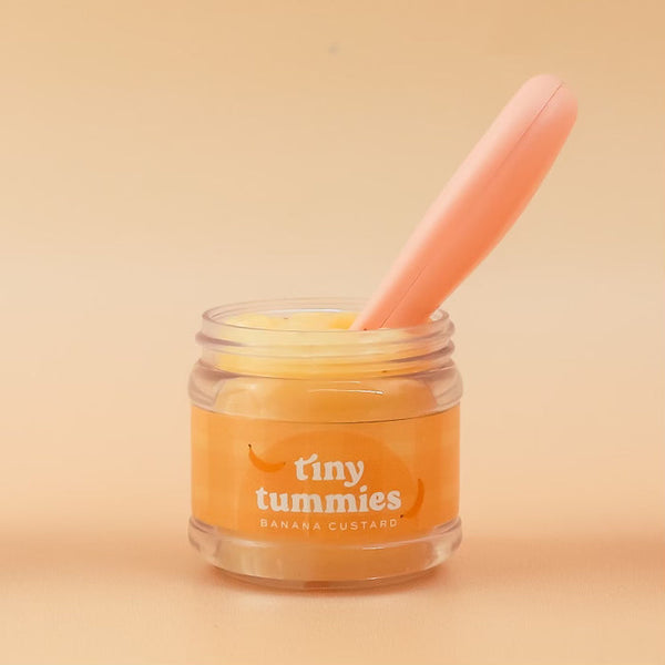TINY HARLOW BANANA CUSTARD FOOD JAR