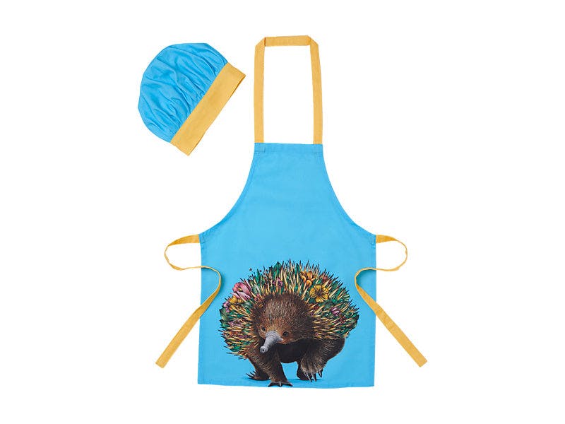 Maxwell & Williams Marini Ferlazzo Wild Planet Children's Apron & Hat Set Echidna Puggle