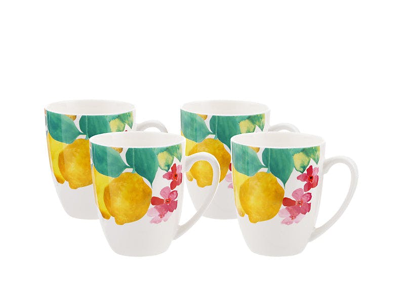 Maxwell & Williams Capri Coupe Mug Set of 4 Gift Boxed