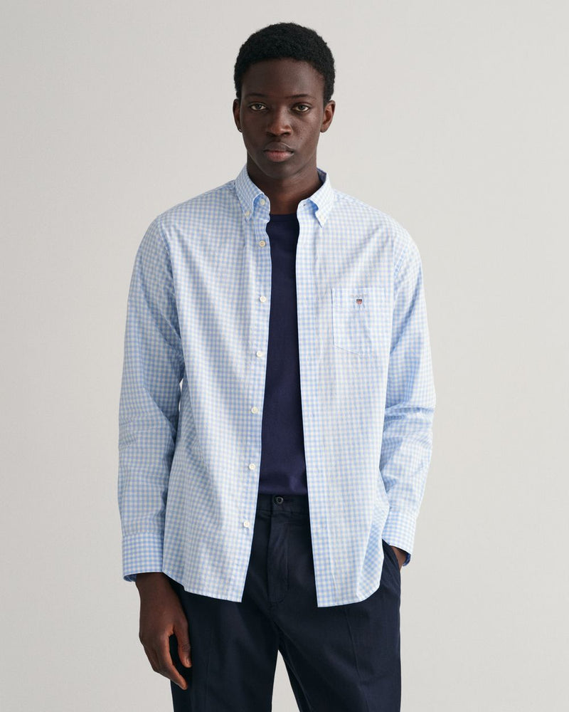 Gant Men's Broadcloth Gingham Shirt - 2 Colours