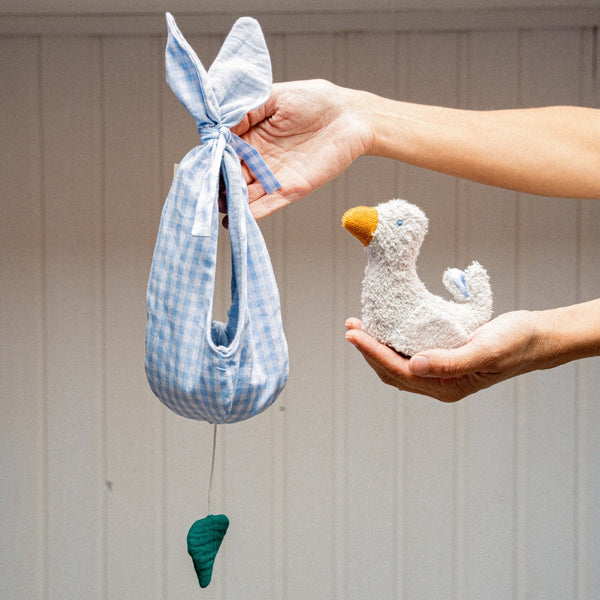 KATHE KRUSE- MUSICAL MOBILE DUCK AND NEST
