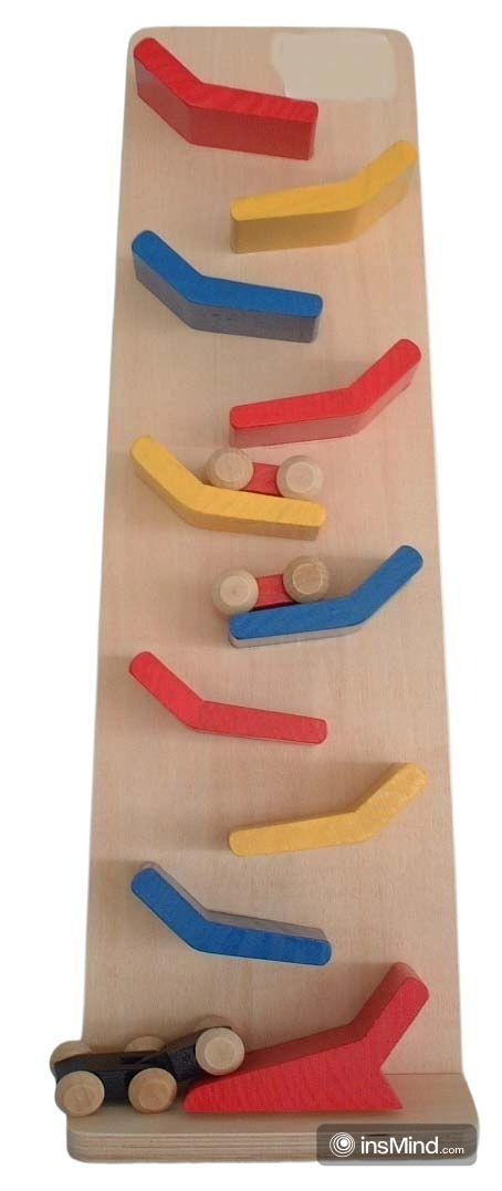 TOYSLINK WOODEN FALLING CAR