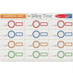 MELISSA AND DOUG TELLING TIME WRITE-A-MAT