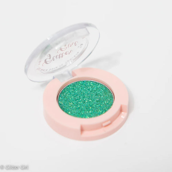 Glitter Girl Single Pan Glitter Eyeshadow in Mint Crush
