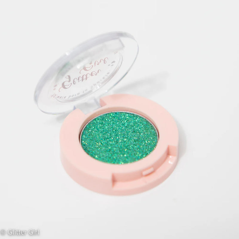Glitter Girl Single Pan Glitter Eyeshadow in Mint Crush