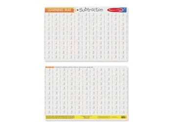 MELISSA AND DOUG SUBTRACTION WRITE-A-MAT