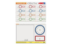 MELISSA AND DOUG TELLING TIME WRITE-A-MAT