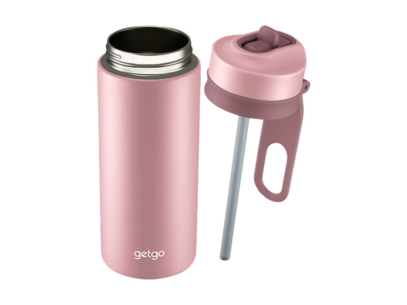 Maxwell & Williams - getgo 500ml Double Wall Insulated Sip Bottle Gift Boxed - Pink