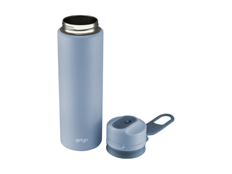 Maxwell & Williams - getgo Double Wall Insulated Chug Bottle Gift Boxed - Blue