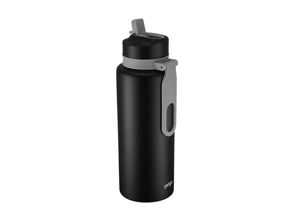 Maxwell & Williams - getgo 1L Double Wall Insulated Sip Bottle Gift Boxed - Black