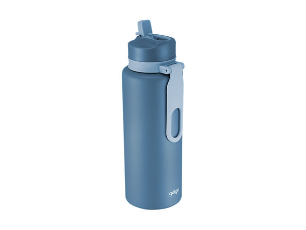 Maxwell & Williams - getgo 1L Double Wall Insulated Sip Bottle Gift Boxed - Blue