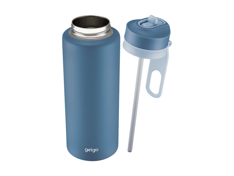 Maxwell & Williams - getgo 1L Double Wall Insulated Sip Bottle Gift Boxed - Blue
