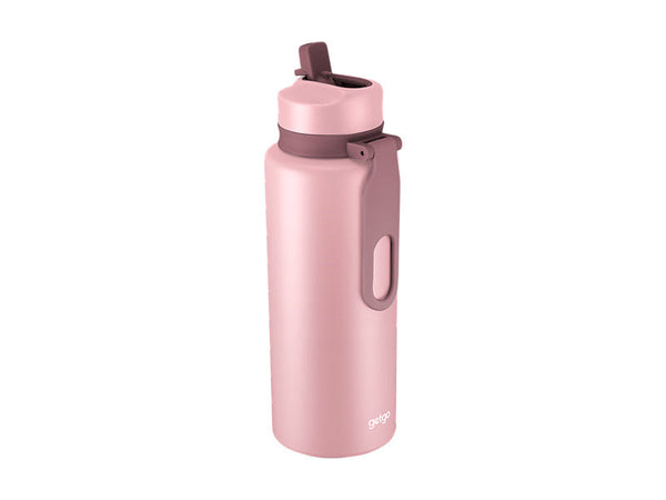 Maxwell & Williams - getgo 1L Double Wall Insulated Sip Bottle Gift Boxed - Pink