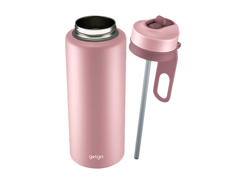 Maxwell & Williams - getgo 1L Double Wall Insulated Sip Bottle Gift Boxed - Pink