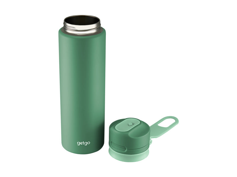 Maxwell & Williams - getgo Double Wall Insulated Chug Bottle Gift Boxed - Sage