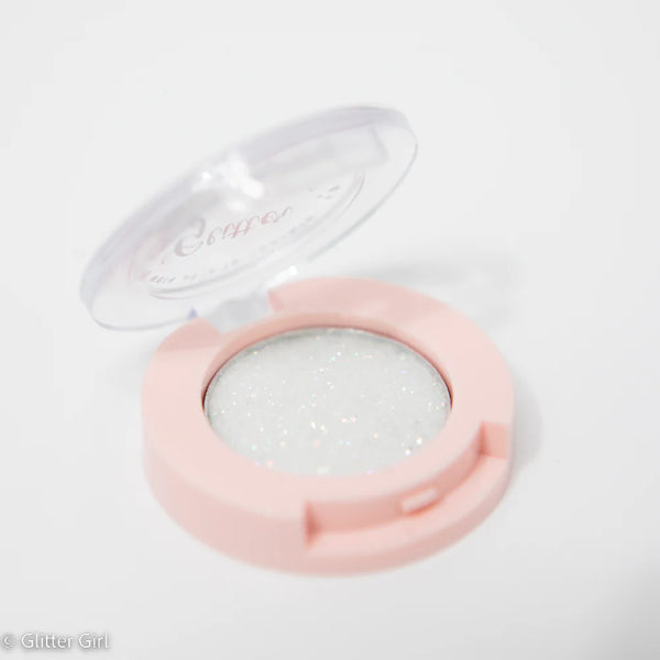 Glitter Girl Single Pan Glitter Eyeshadow in Rainbow Sparkle