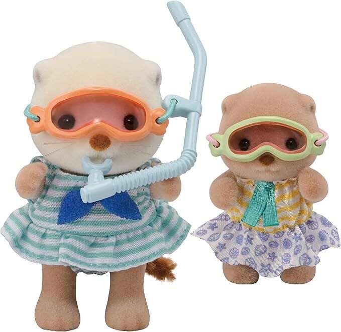 Sylvanian Families Sea Otter Sisters - Spashly Snorkel